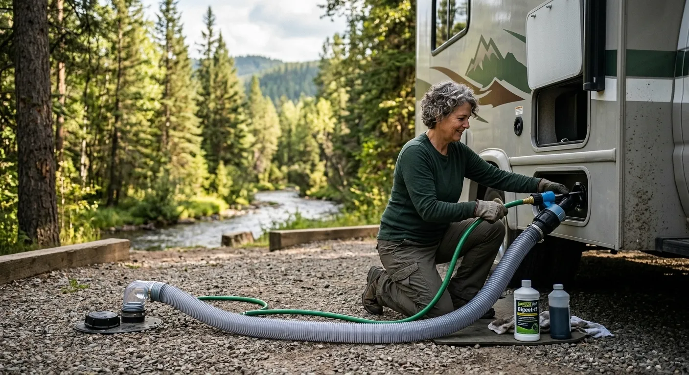 How To Clean An RV Black Tank
