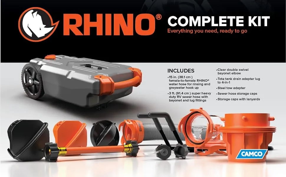 Camco Rhino 36-Gallon Portable Holding Tank