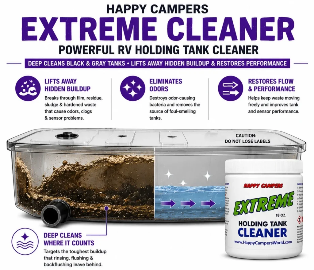 How To Remove RV Black Tank Buildup