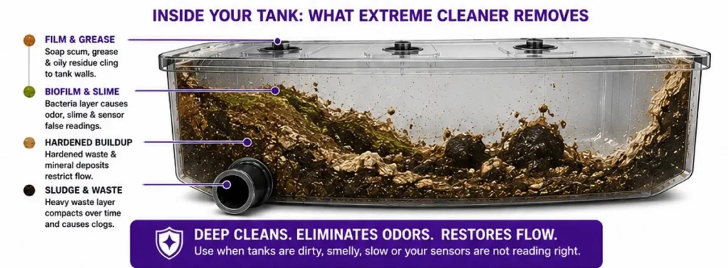How To Remove RV Black Tank Buildup