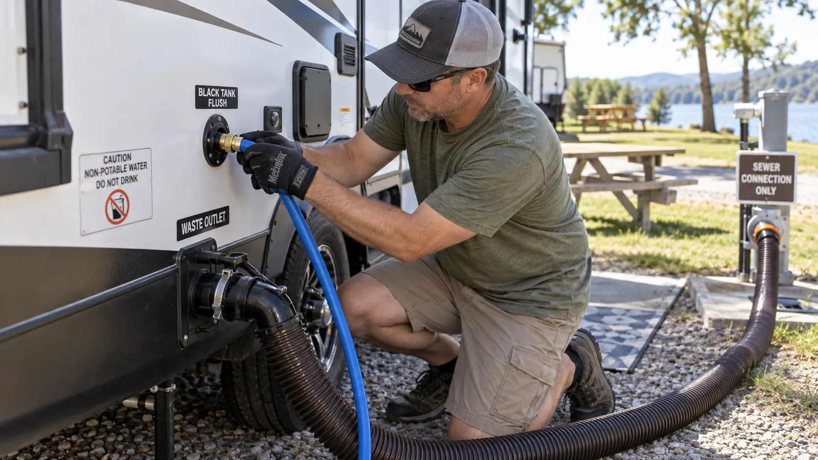 RV Black Tank Flush