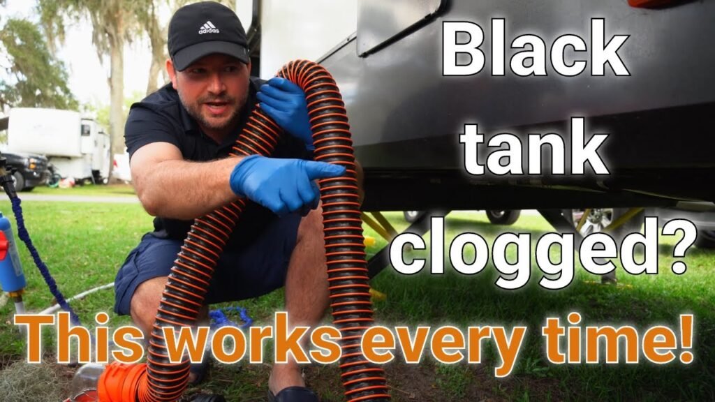 How To Clean Clogged RV Black Tank
